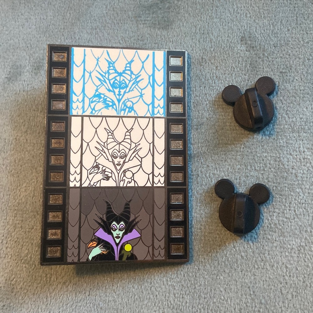 LIMITED EDITION Maleficent Film strip Disney Pin 2006